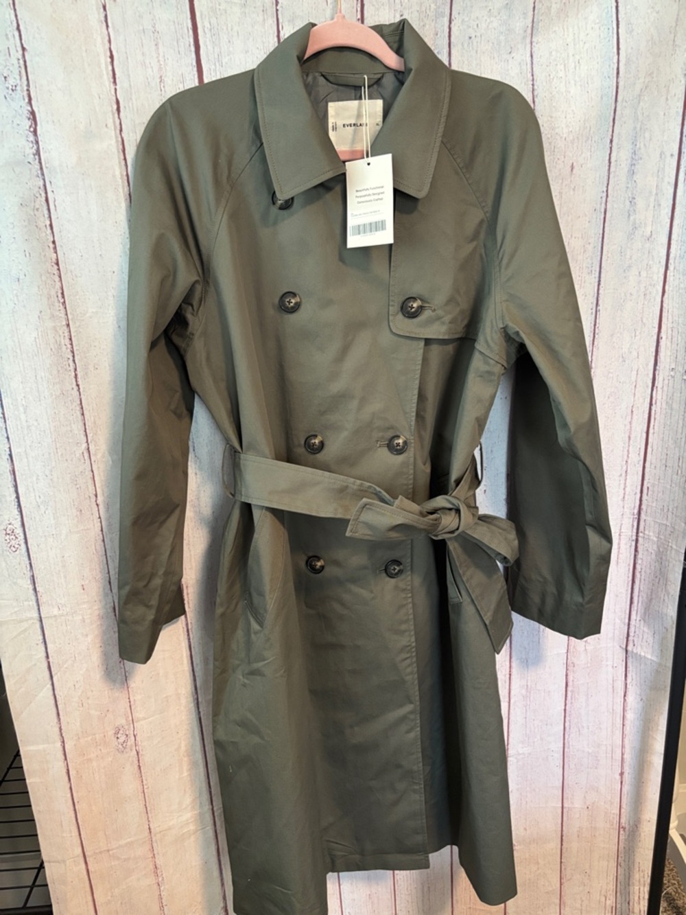 NWT Everlane The Modern Trench - Picture 7 of 13